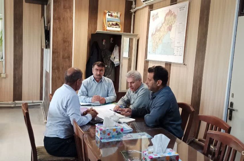  جلسه رفع موانع تولید در بخشداری کندوان تشکیل گردید.