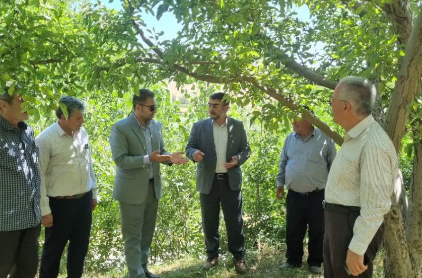  بازدید بخشدار کندوان از روستای سیه منصور.