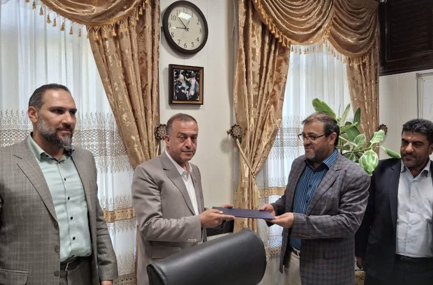  به مناسبت هفته دولت رئیس دادگستری و  دادستان و رئیس زندان با فرماندار ویژه میانه دیدار کردند