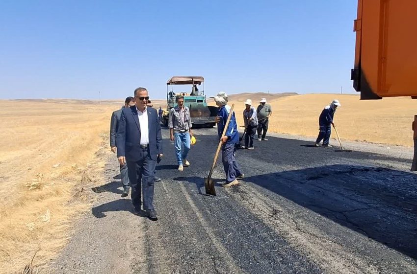 آغاز عملیات آسفالت ریزی مسیر روستای نوروز آباد و تکمیل محور قره بلاغ – آقکند