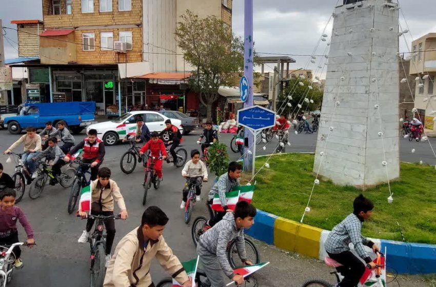  برگزاری همایش دوچرخه سواری بمناسبت هفته تربیت بدنی