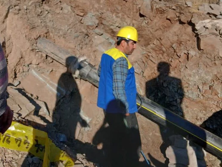  وقوع حادثه در شبکه گاز سه راهی کوهسالار،ترکمنچای