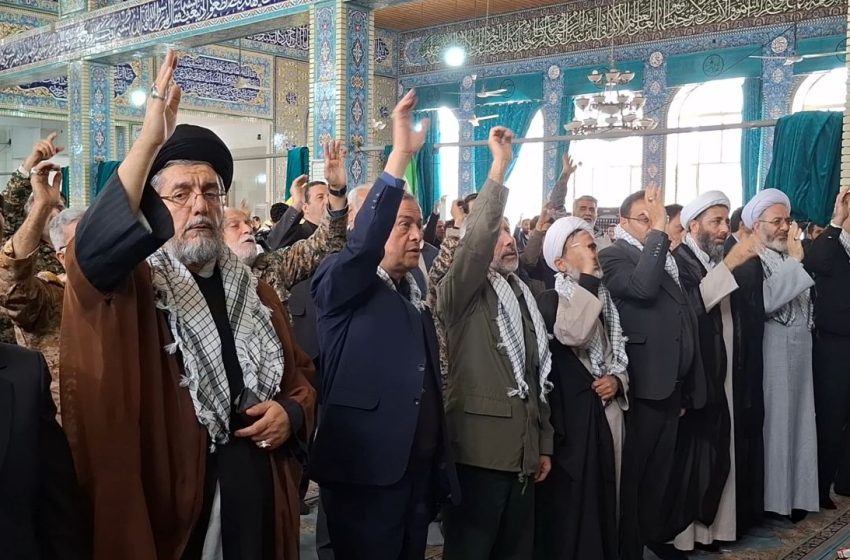  همایش صلابت و اقتدار بسیجیان شهرستان میانه