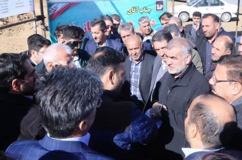  بازدید نایب‌ رئیس مجلس از پروژه رو به پایان محور میاندوآب‌ـ‌میانه