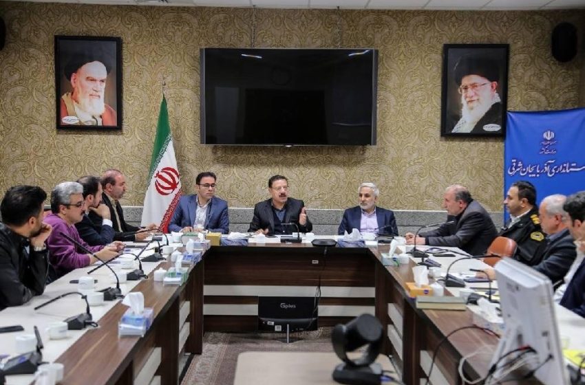  بررسی راهکارهای انتقال پلیس‌راه تبریز–آذرشهر به مکان جدید