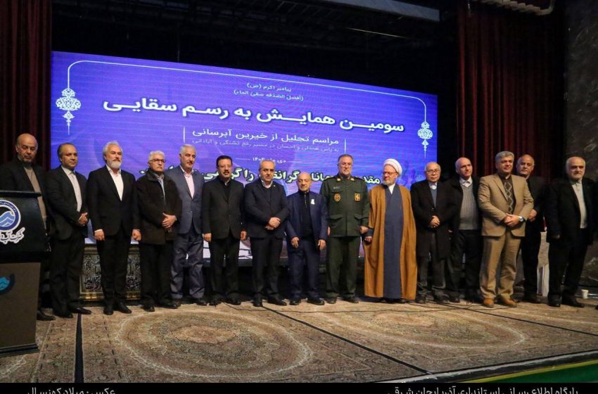  بهره‌برداری از ۲۱۰ طرح آبرسانی و امضای ۲۴۰ تفاهمنامه آبرسانی به روستاها