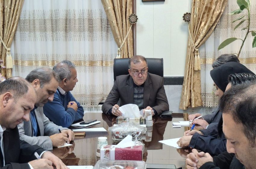  مهلت یک هفته ای فرماندار به روسای ادارات متولی پروژه ها برای تکمیل زیرساخت آغاز پروژه ها