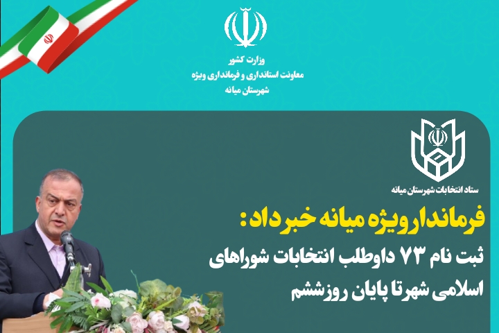  ثبت‌نام ۷۳ داوطلب انتخابات شوراهای اسلامی شهر تا پایان روز ششم