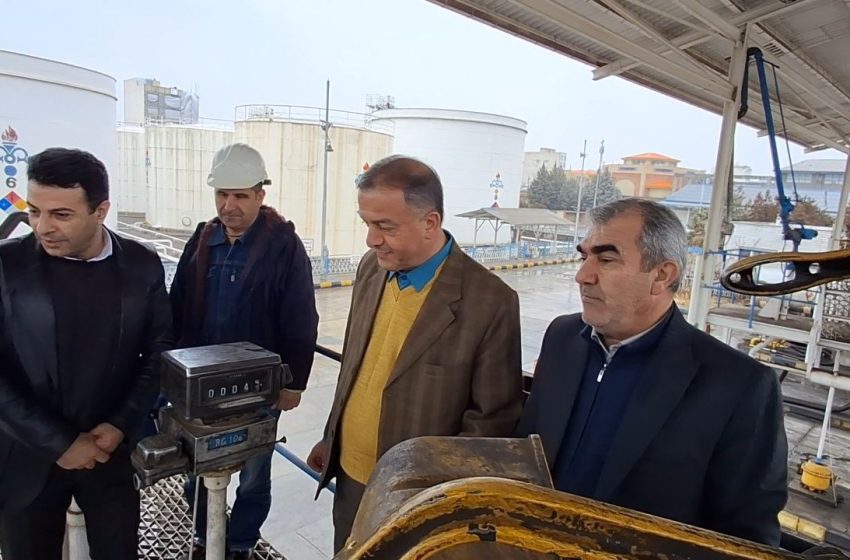  آغاز توزیع نفت‌گاز یورو۴ از انبار نفت شهید حاج قاسم سلیمانی میانه